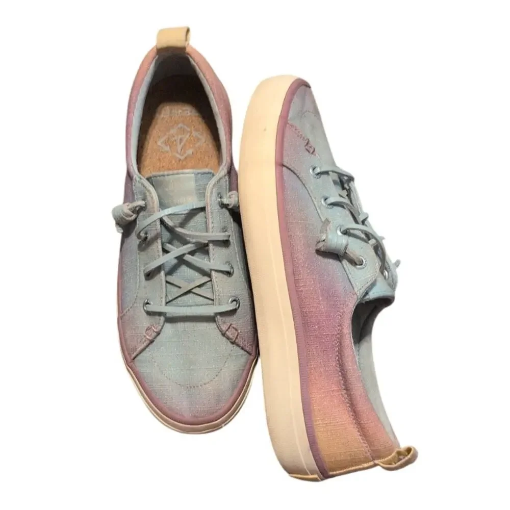Sperry Crest Vibe Sneakers Purple • Women’s Size 7 • EUC